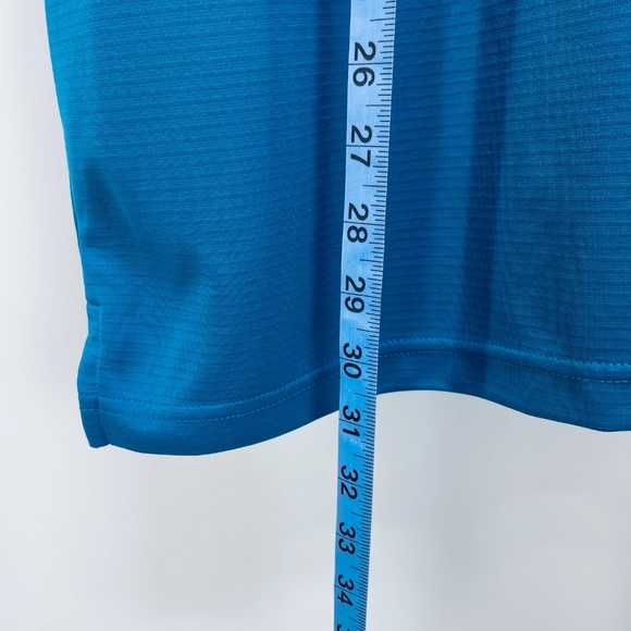 COPY - GREG NORMAN Shirt Size XL Men’s Royal Blue Striped Play Dry Quick Dry Go… - Picture 7 of 9